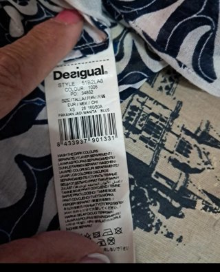 Blusa sin mangas con estampado