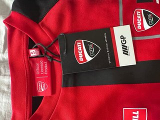 Camiseta oficial Ducati Corse Talla S