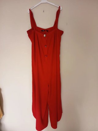Mono Zara Rojo Talla M