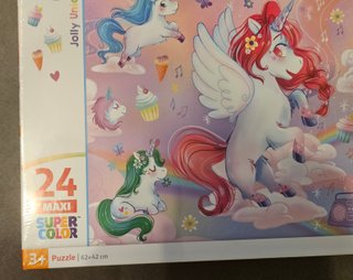 Puzzle Clementoni 24 Maxi Jolly Unicorns
