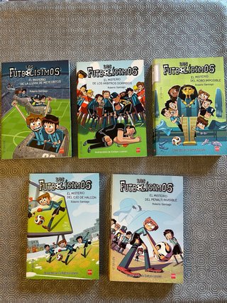 Pack 5 libros “Los Futbolísimos”