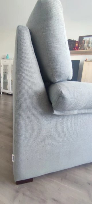 Sofá de 2 plazas gris
