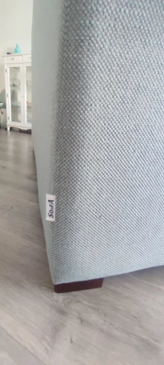 Sofá de 2 plazas gris
