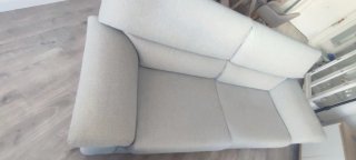 Sofá de 2 plazas gris