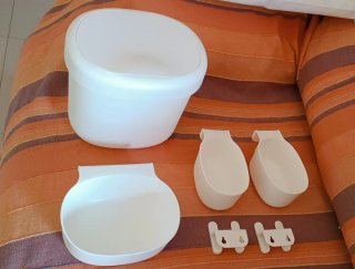 Cambiador IKEA Sniglar + Accesorios