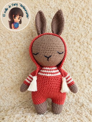 Conejo amigurumi
