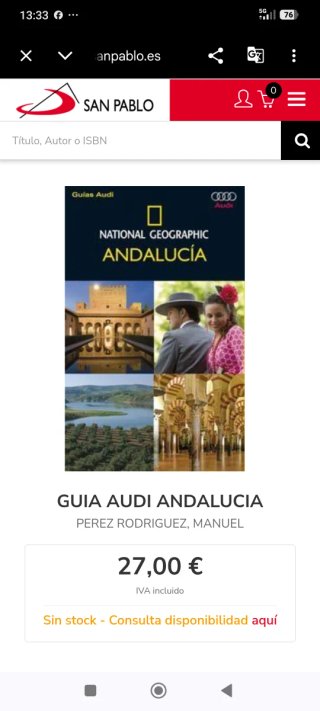 Guía Audi NG: Andalucia