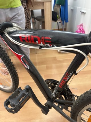 Bicicleta RIDE negra