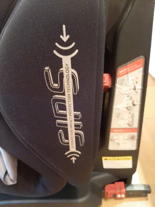Silla de coche Isofix Grupo 1, 2 y 3.