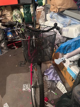 Bicicleta Paseo Roja con Cesta
