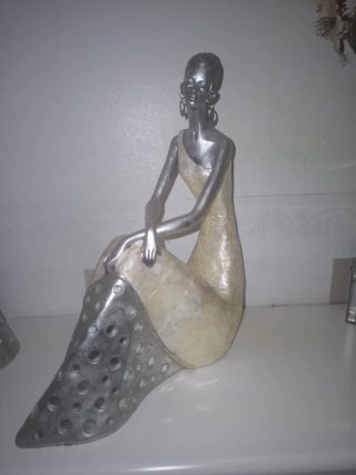 Figuras Arte Mujer Nacar