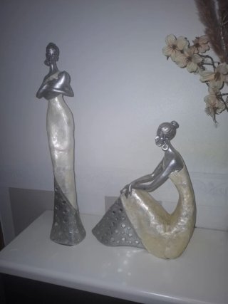 Figuras Arte Mujer Nacar