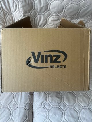 Casco Moto Vinz Talla L Negro