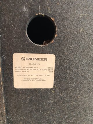 Altavoces Pioneer S-P410