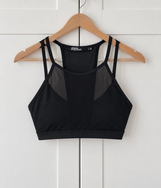 Top deportivo Woman Sportwear negro
