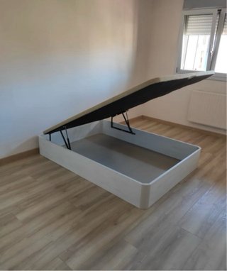 Cama canapé abatible con cabecero