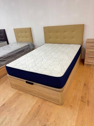 Cama canapé abatible con cabecero