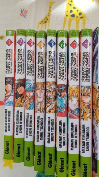 Comics Saint Seiya Lost Canvas tomos del 1 al 23