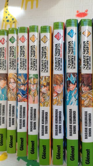 Comics Saint Seiya Lost Canvas tomos del 1 al 23
