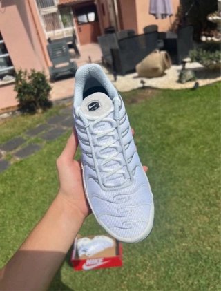 Scarpe Nike Air Max Plus Tn Grigio Bianco