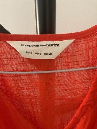Vestido Compañía Fantástica Rojo