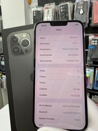 iPhone 13 Pro Max 128GB Gris leves marcas uso