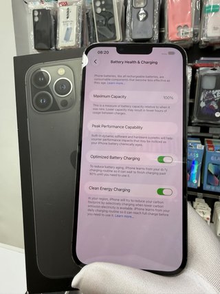 iPhone 13 Pro Max 128GB Gris leves marcas uso