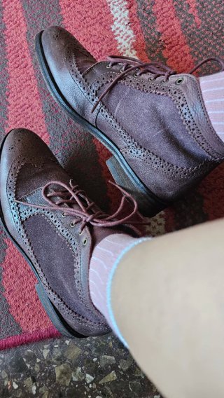 Botines Pull&Bear Marrones Talla 41