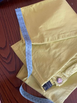 Pantaloni Trussardi Giallo Taglia 26 (40)