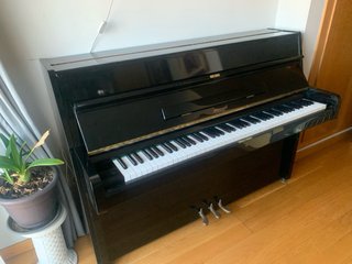Piano Vertical Horugel Negro