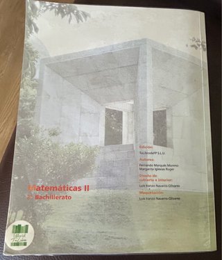 MATEMATICAS II 2º BACHILLERATO