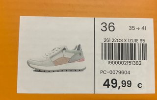 Zapatillas Refresh Mujer Talla 36