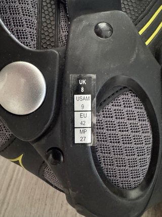 Patines en línea Fila Talla 42 Negros/Amarillos