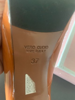 Scarpe GIANNI MARRA tacco alto vernice ruggine