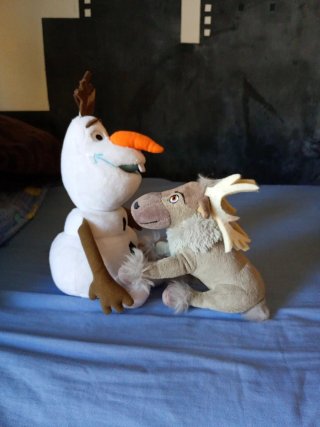 Peluche Olaf y Sven Frozen