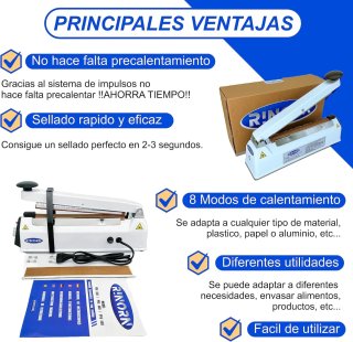 SELLADOR de bolsas RINORN