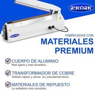 SELLADOR de bolsas RINORN