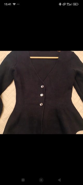 Chaqueta Stradivarius Peplum Talla M