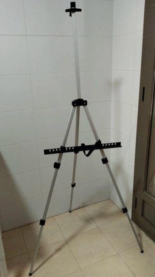 Caballete Trípode Aluminio Plegable