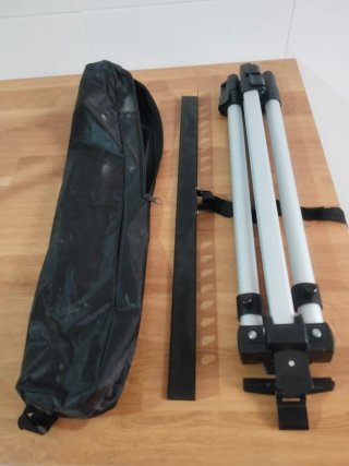 Caballete Trípode Aluminio Plegable