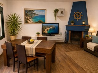 Habitación doble, en el centro de Blanes