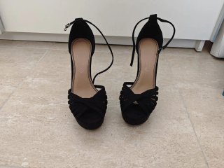 Sandalias negras Marypaz Talla 35