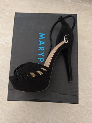 Sandalias negras Marypaz Talla 35