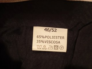 Traje de chaqueta negro