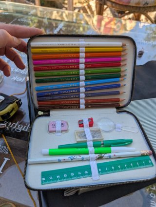 Estuche Plumier nuevo con caja original
