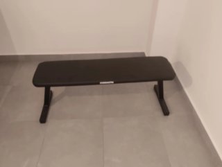 Banco de fitness negro