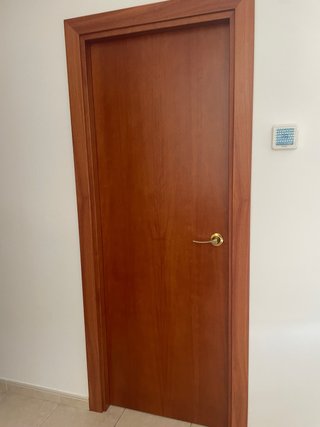 Puertas de madera interior