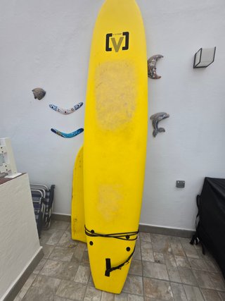 Tabla de surf amarilla Victory
