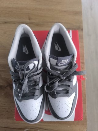 Nike Dunk Cinza e Branco