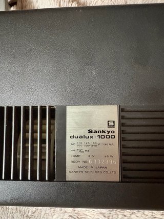Proyector Sankyo Duoflux 1000